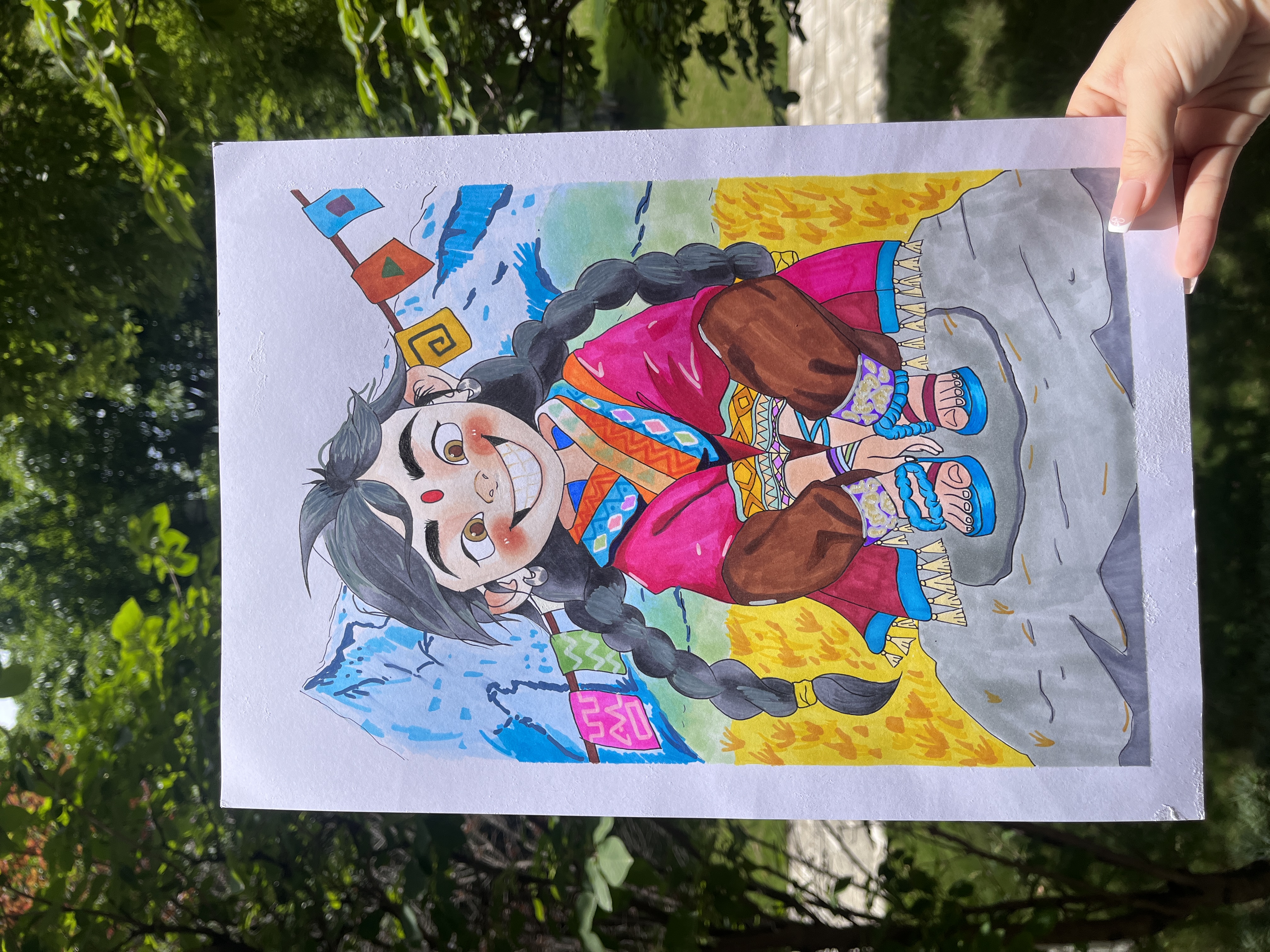 美术教学活动-画作2