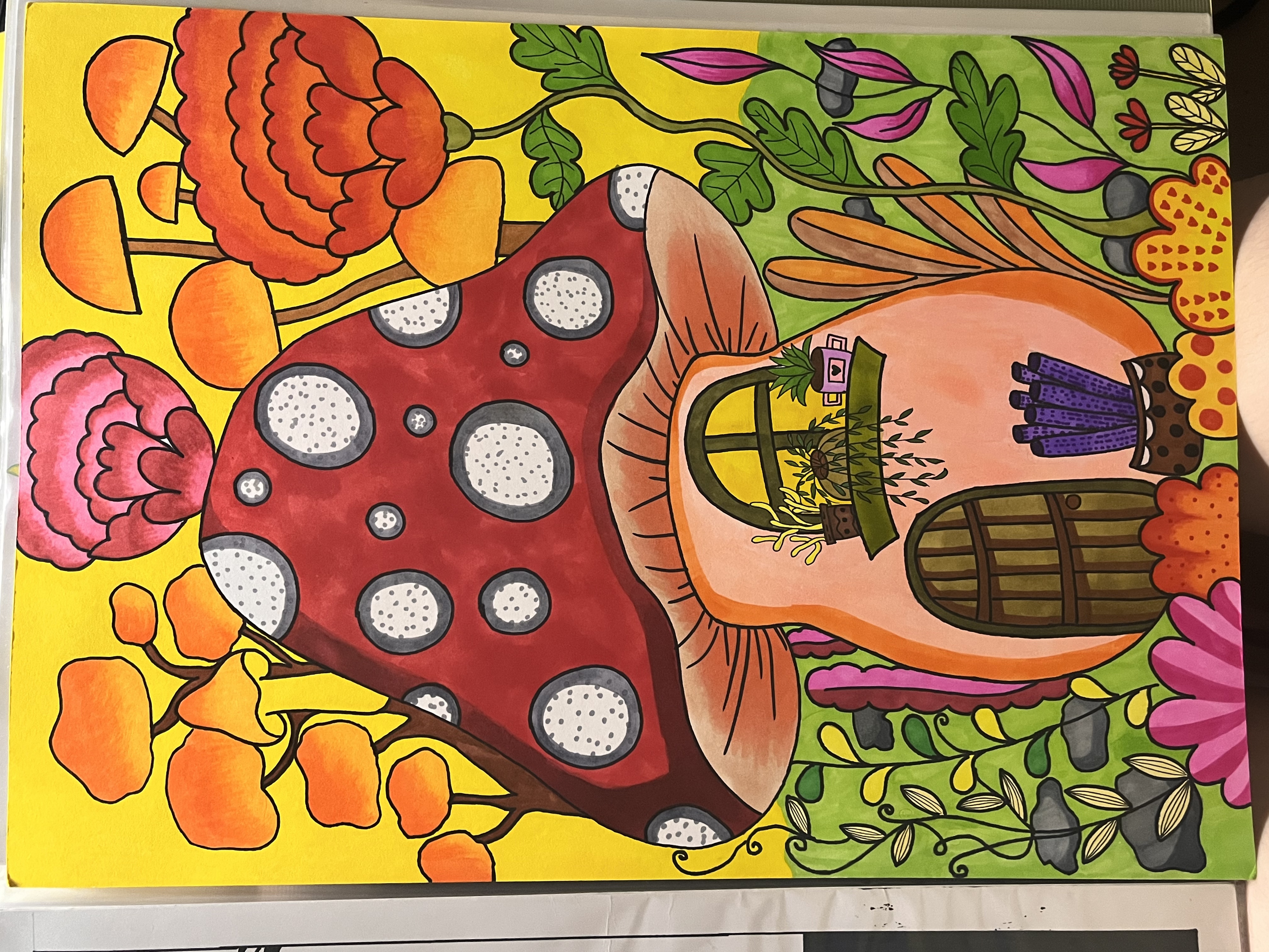 美术教学活动-画作5